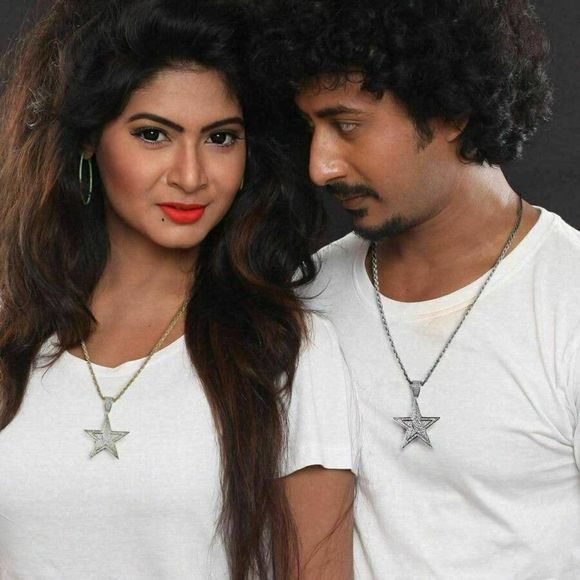 Solid 925 Silver Real Hip Hop Diamond Star Pendant - Picture 5 of 5